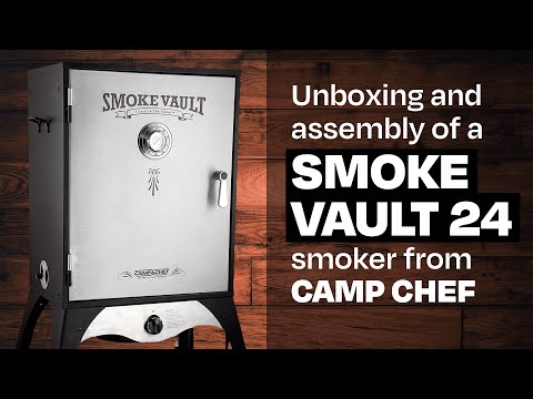 Smoke Vault 24 - Unboxing & Assembly - Top Rated Smoker - Camp Chef