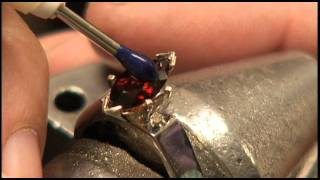 How to: 6 Prong Marquise Stone Setting 