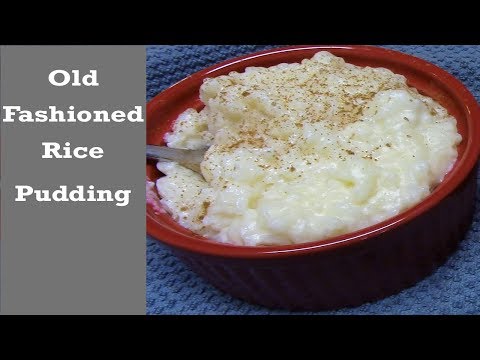 OLD FASHIONED RICE PUDDING | 5 Ingredients