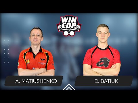 17:45 Andrii Matiushenko - Dmytro Batiuk 01.09.2025 WINCUP Master. TABLE 2