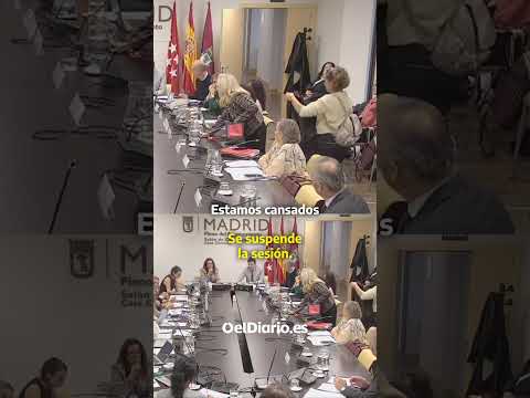 El PSOE abandona el Pleno de Madrid, tras acusar a Andrea Levy de llamar 