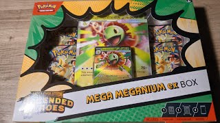 Pokémon: Mega Meganium ex Box + MTG Spider-Man Collector Pack Opening