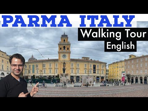 Excursão a pé por Parma na Itália | Visita guiada pela cidade de Parma | Itália Travel Video Blog