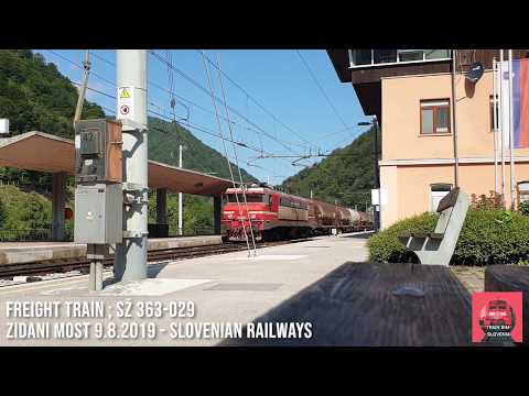 Freight Train SŽ 363-029 Slovenian Railways 9. 8. 2019
