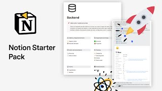 Notion Starter Pack. Las plantillas del curso de Notion