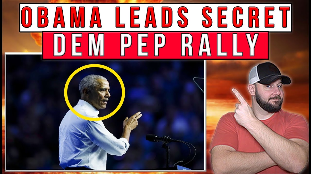 SECRET Meetings | Obama Called In To Cheer Up Defeated Dems Amid Money Issues & Dem Despair...