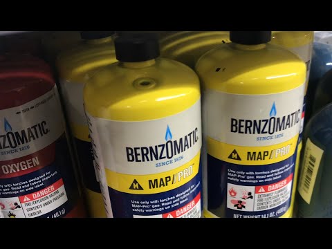 COMPARING TORCH GASES (propane,map/pro,mapp,acetylene) TRICKY but easy to understand