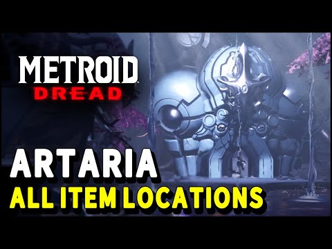 Metroid Dread ARTARIA All Item Locations - Artaria 100% (All Energy Tanks, Missile Tanks...)