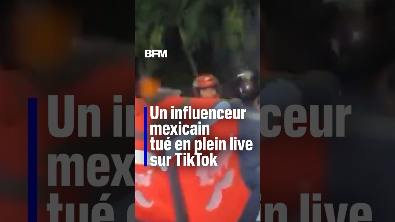 Mexique: un influenceur tué d'un tir en plein direct