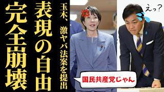 【玉木雄一郎に特大ブーメラン】「国民民主党は表現の自由を守る」→エ◯広告規制法案を提出しネット総ツッコミｗｗｗ【二枚舌】