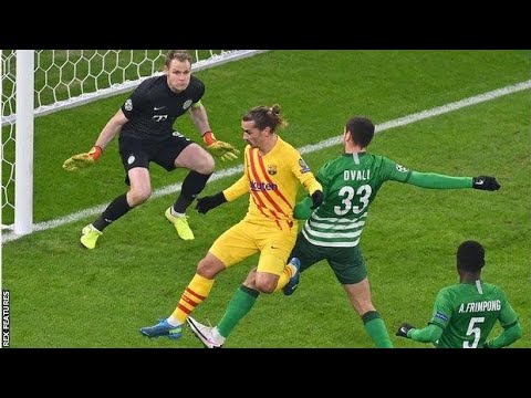 Barcelona vs ferencvaros| griezmann magical skills goals⚽
