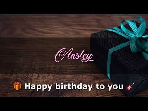 ANSLEY Angelclasico HAPPY BIRTHDAY