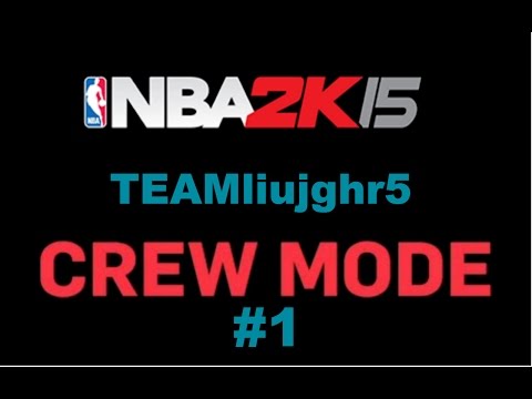 "THE LAG IS REAL" - The Adventures of TEAMliujhgr5 - NBA 2K15 Crew Mode - Episode 1