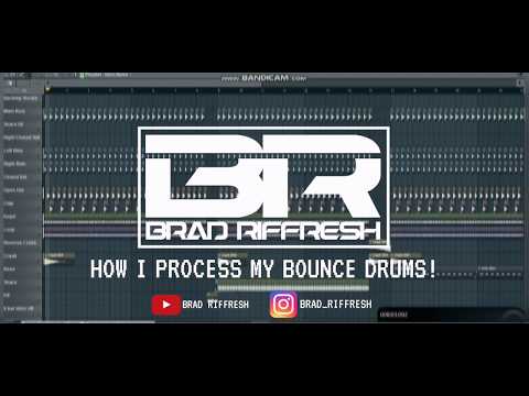 Drum basics for UK Bounce & Scouse House - BRAD RIFFRESH VLOG #01