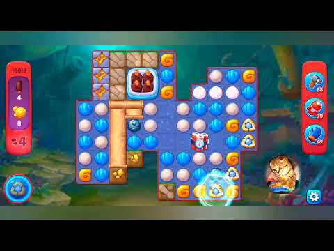 фишдом 2022 # 10618 уровень - прохождение без бустеров # Fishdom,  10618  level - no Boosters.