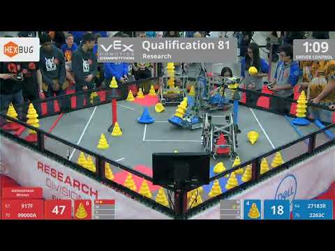 2018 VRC Res Q81 - 917F 99000A vs 27183R 2263C - 126 to 83