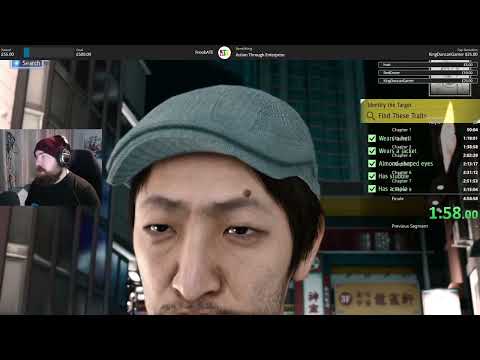 Any% Judgment Speedrun - 30th Jan 2022