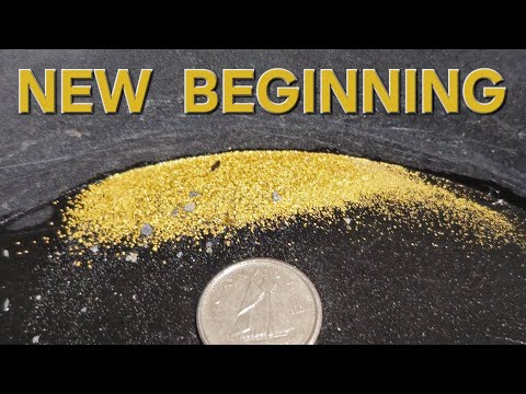 Gold Prospecting On The North Saskatchewan River:                    New Beginning