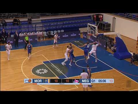 The bananman - 2 blocks by Luković in opening 5 minutes (Mornar - Mega Bemax, 30.12.2017)