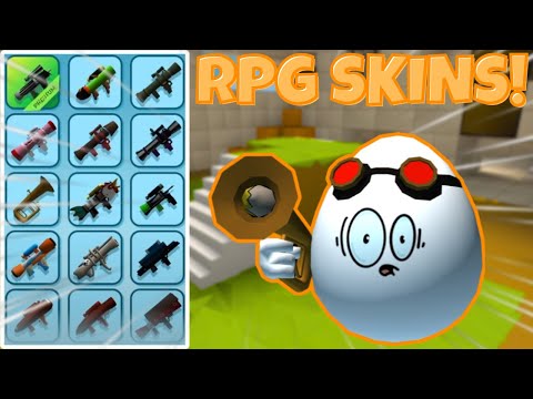 5 Kill Streak On ALL My RPEGG Skins | Shell Shockers