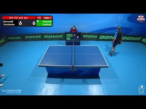22:00 Hennadii Yurchenko 1 - 3 Anatolii Levshyn West 5 WIN CUP 06.12.2022 | TABLE TENNIS WINCUP