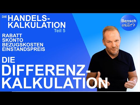 Commercial Calculation - Step by Step (5): Differential Calculation