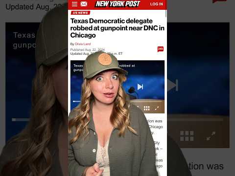 Dem Delegate Robbed At Gun Point Near DNC?!?#2ndamendment #shortsvideo #shortsfeed #shorts Thumbnail