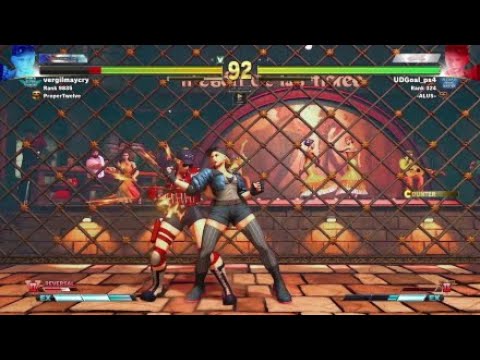 vergilmaycry vs KOP A NGA (Sandbag) & UD Goal - Lucia mirror and Sagat - Street Fighter V - SFV