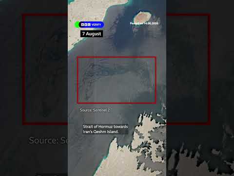 A major oil slick has washed up on Iran's Qeshm Island. #BBCNews