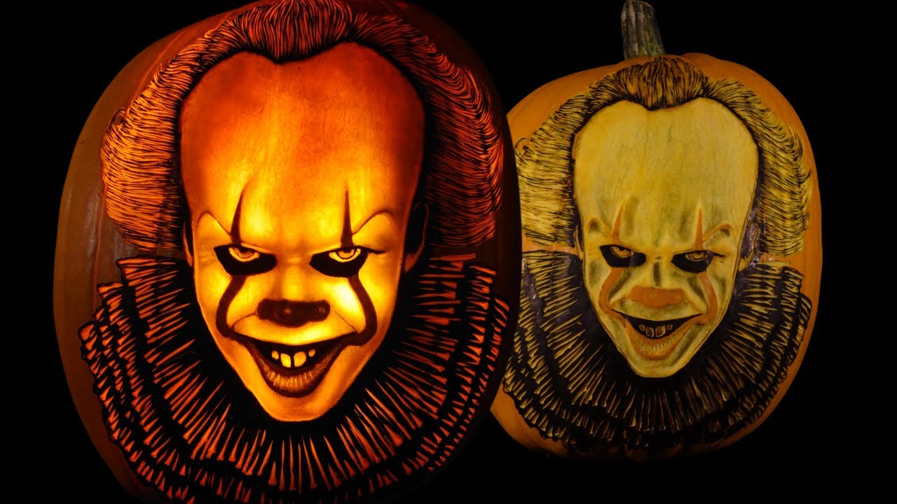 Pennywise Pumpkin Carving Tutorial (Stencil, Tools & Technique)