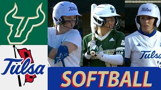 South Florida vs Tulsa SOFTBALL Game Full Highlights 2024