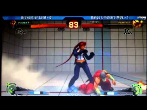 EVO 2011 SSF4 AE Top 8 Finals Daigo  Umehara vs Latif