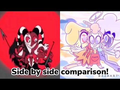 I.M.P. Vs C.H.E.R.U.B. Commercial/ song comparison | Helluva boss edit (reupload)