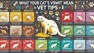 What Your Cat's Vomit Colors Mean — vet tips every cat parent needs to know