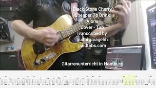 Black Stone Cherry   Cheaper To Drink Alone   Cover   Tab