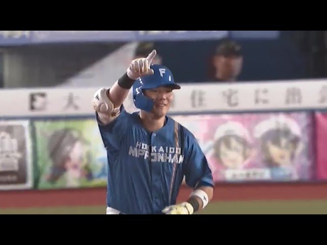 【7回表】確信弾!! ファイターズ・清宮幸太郎 ライトスタンドへの勝ち越しソロホームラン!!  2024年7月21日 千葉ロッテマリーンズ 対 北海道日本ハムファイターズ