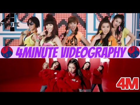 4Minute Evolution - Videography  (2009 - 2016) | TopKpop123 |