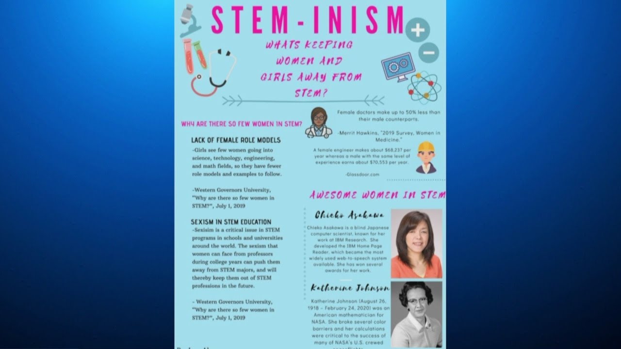 Infographic On Inequality In STEM Fields Wins Project Create