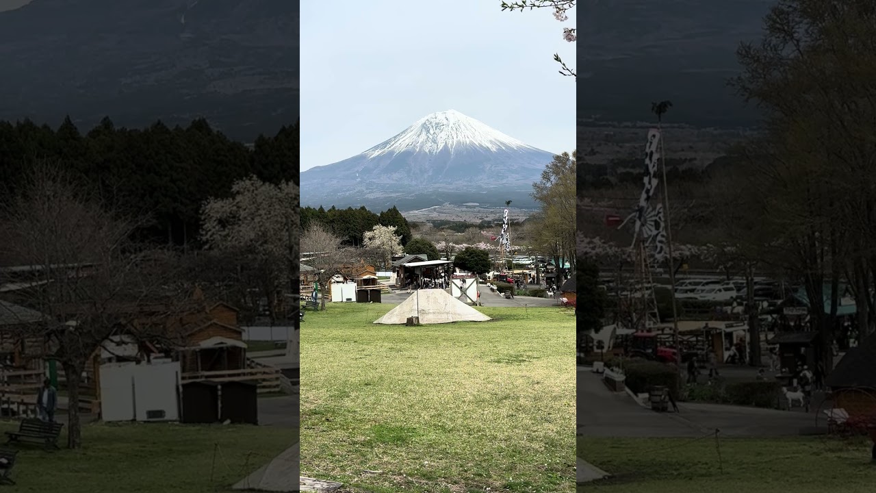 The Very Beautiful view of the Famous Mount Fuji 🇯🇵 #shorts #mountfuji #japan #youtubeshorts