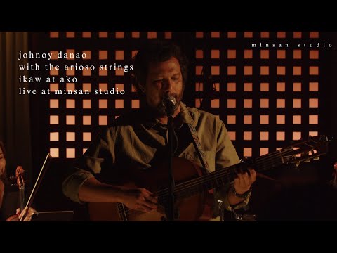 Johnoy Danao - Ikaw at Ako with Arioso Strings (Live At minsan studio)