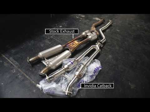Lexus RC200T: Invidia Aftermarket Catback Exhaust + Vinyl Mods Installation