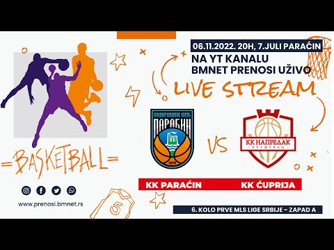 KK PARAĆIN - KK ĆUPRIJA