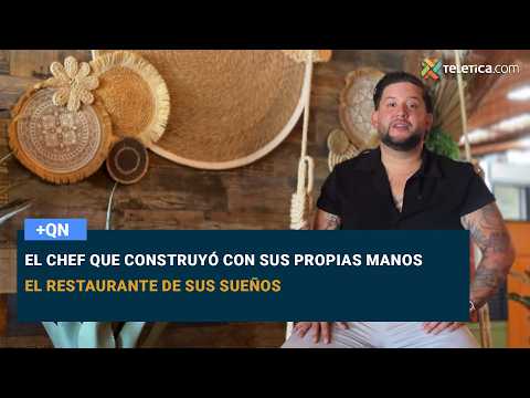 El chef que construyó con sus propias manos el restaurante de sus sueños