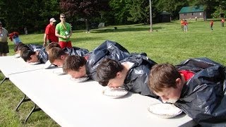 preview picture of video 'Chief's Pie Eating Contest'