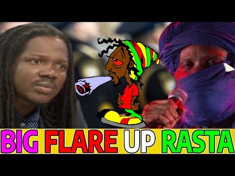 MUTABARUKA & DAMIAN CRAWFORD BIG FLARE UP RASTA ~ EDUCATIONAL MOVEMENTS LISTEN HEATED FLARE UP RAS!