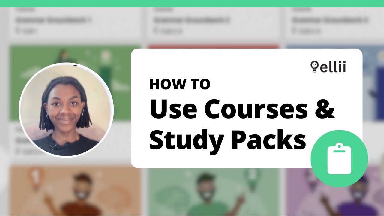 How to Use Courses & Study Packs