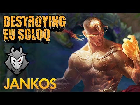 Destroying EU SoloQ: G2 Jankos - Lee Sin Jungle - KDA 15/3/7