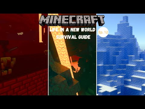 HOW TO LIGHT THE END PORTAL IN MINECRAFT //  Survival Guide (Lets Play 1.18) [Ep. 12] [Kid Friendly]