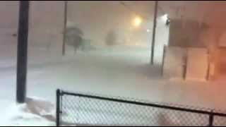 preview picture of video 'Winthrop Massachusetts Snowstorm'
