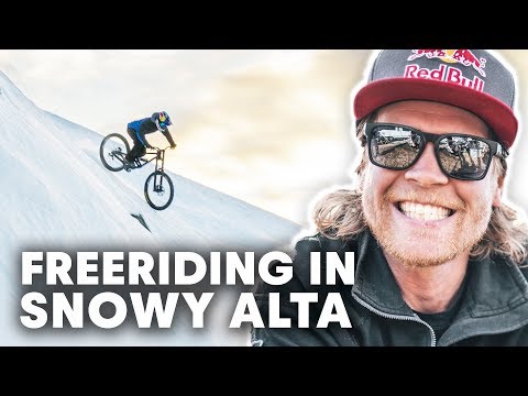 Putting Down Freeride MTB Powder Lines | Makken The Tourist - Alta